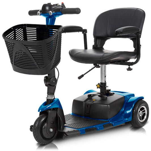 3 Wheel Mobility Scooter - Electric Long Range Powered Wheelchair - Excelwee