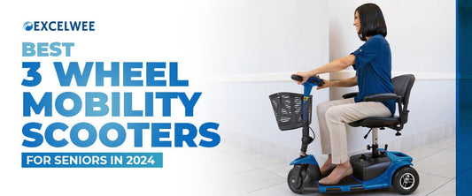 5 Best 3 Wheel Mobility Scooters for Seniors in 2024 - Excelwee