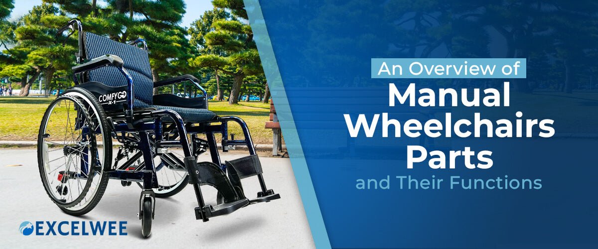 An Overview of Manual Wheelchair Parts and Their Functions Excelwee