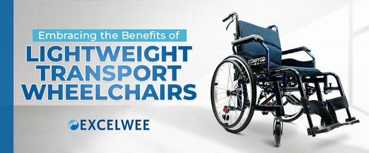 Embracing the Benefits of Lightweight Transport Wheelchair - Excelwee