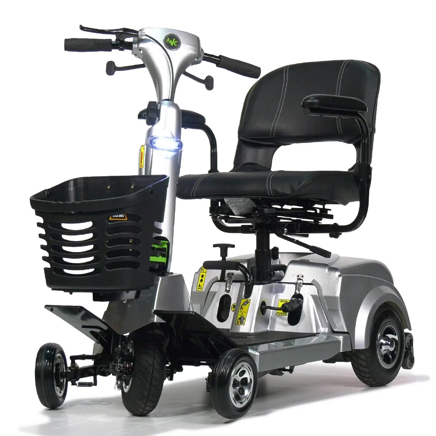 Quingo Ultra Mobility Scooter with Safer curb handling – even at angles