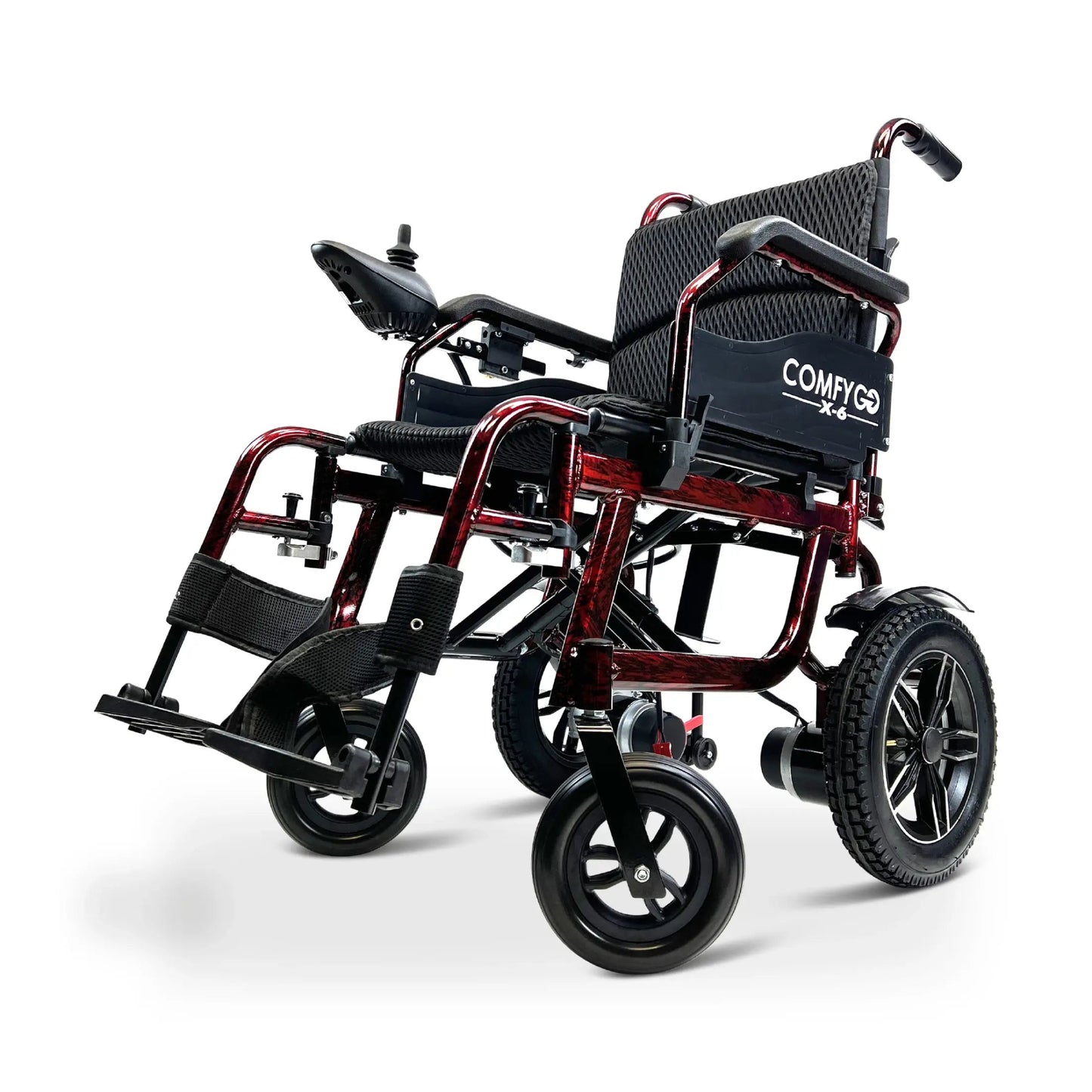 X-6 ComfyGO Lightweight Electric Wheelchair - Excelwee